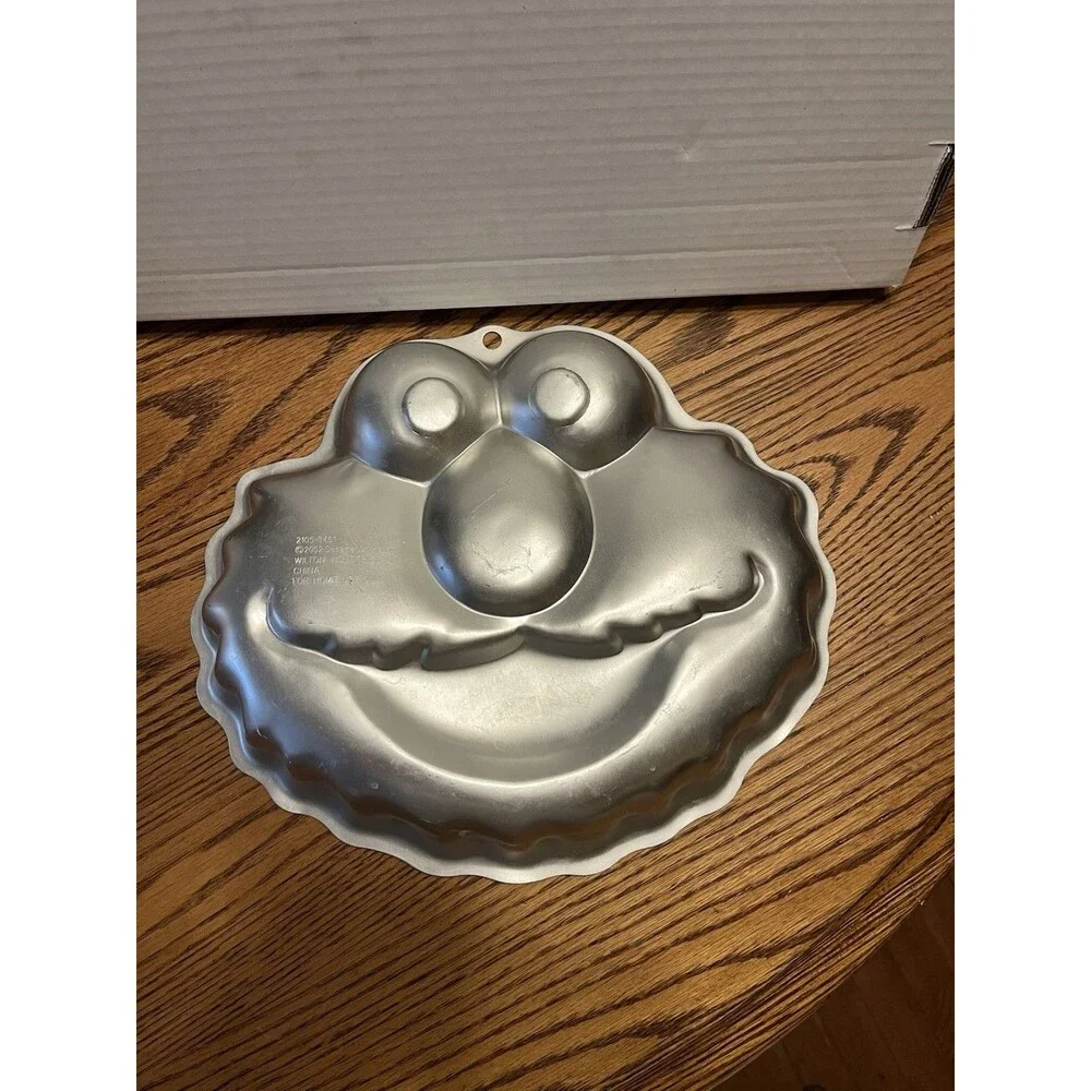 Wilton Sesame Street Workshop ELMO 2105-3461 Baking Cake Pan Mold Vintage 2002